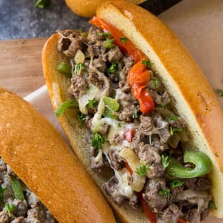 Spicy Chicken Cheese Steak (Catering)