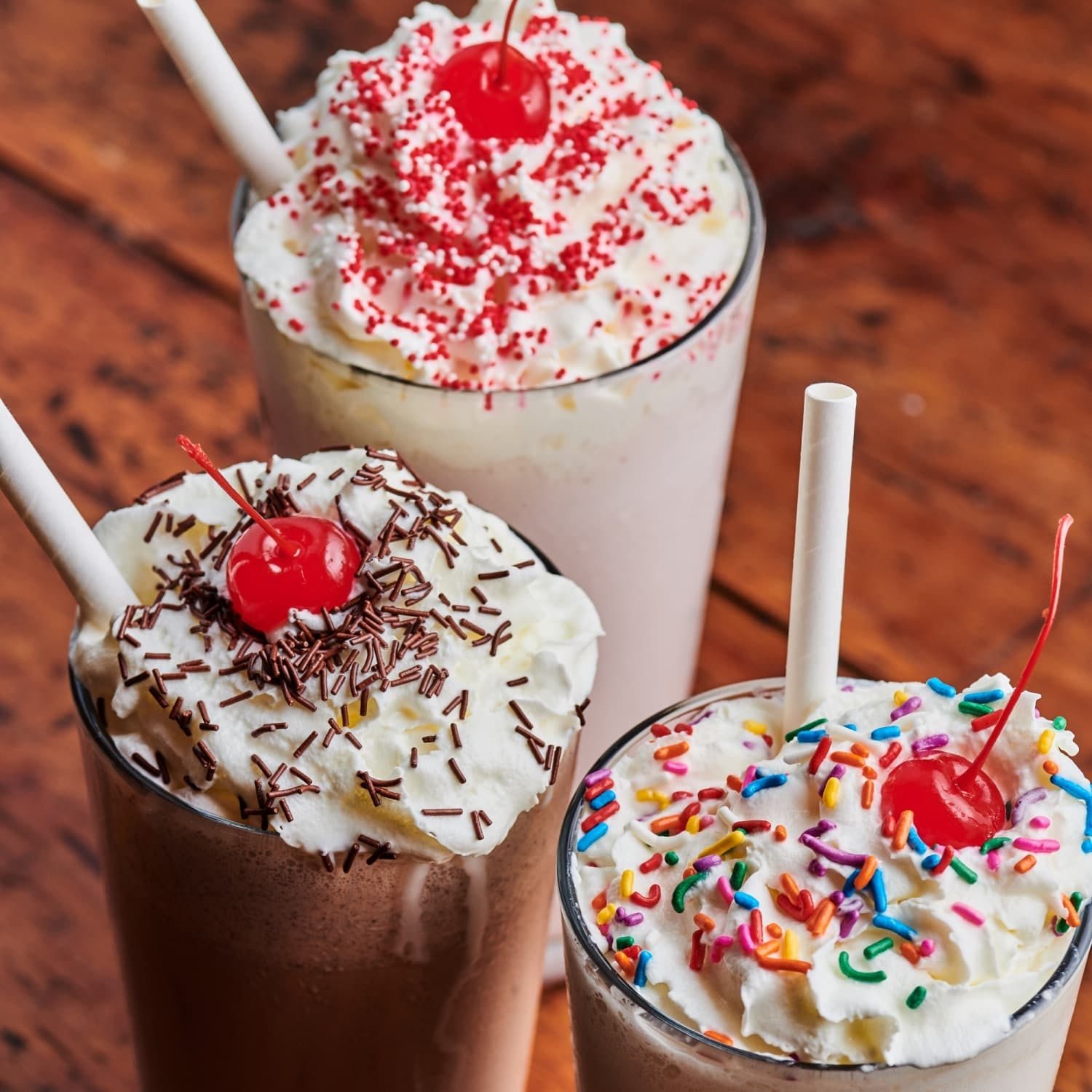 Old Fashioned Hand Dipped Milkshake.