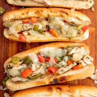 Pesto Chicken Cheese Steak