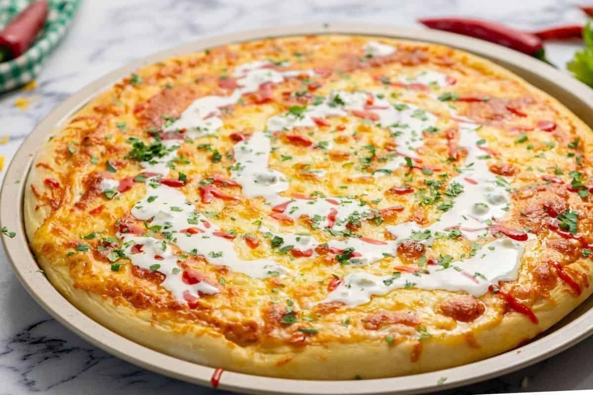 Texas Ranch Pizza.