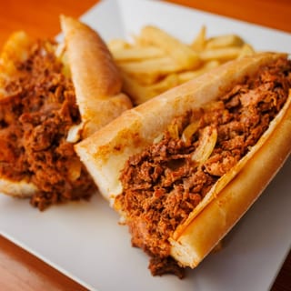 Spicy Beef Cheese Steak (Catering)