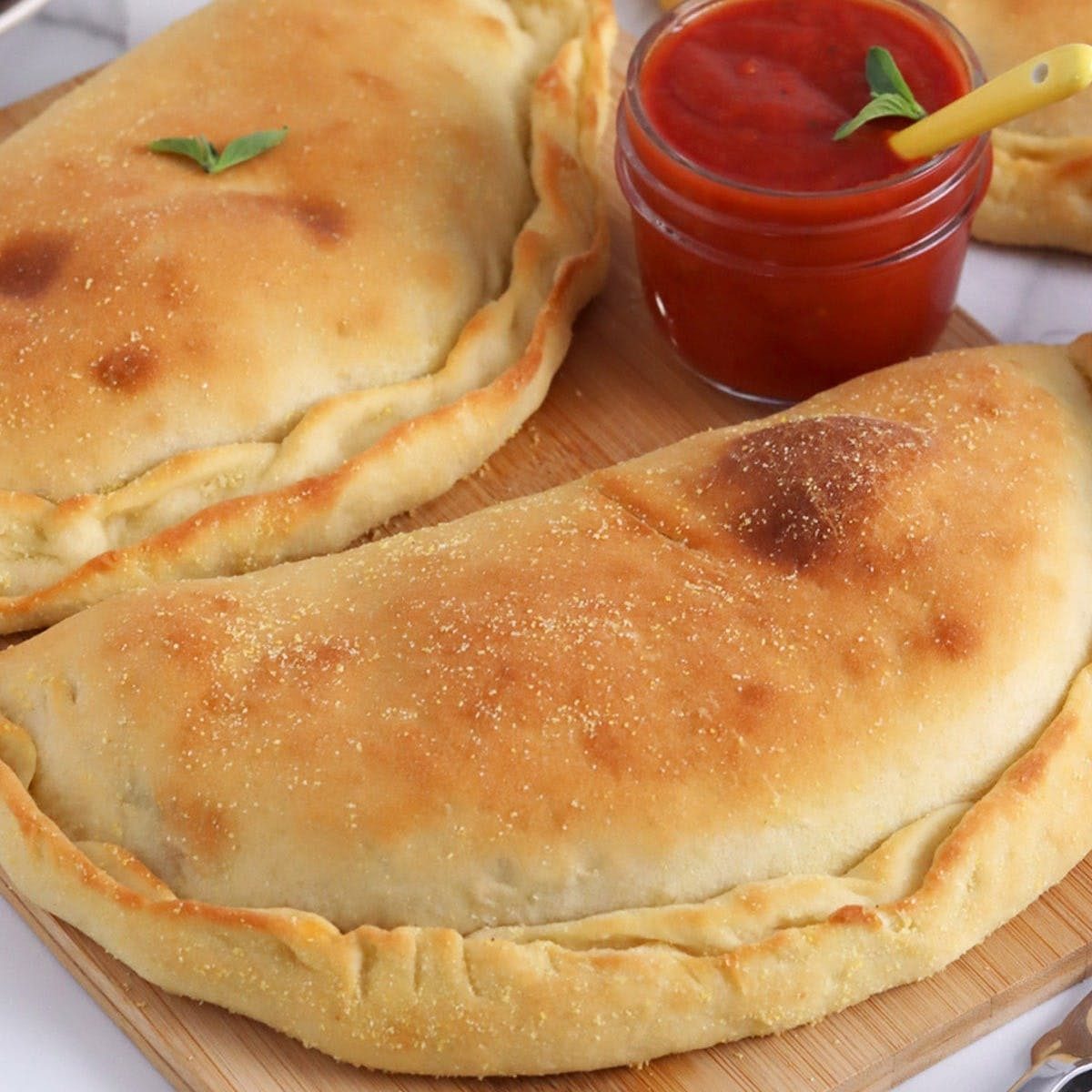 Buffalo Chicken Calzone.